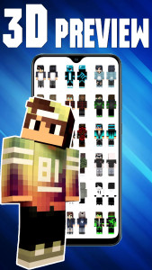 اسکرین شات برنامه Boys skins for Minecraft 3