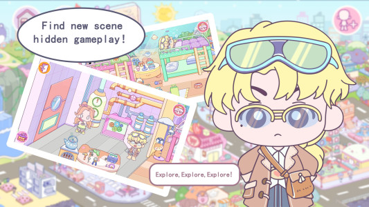 اسکرین شات 1 بازی Loomi World:Dressup Life Story