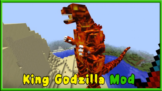 اسکرین شات برنامه Mod Godzilla Minecraft 3