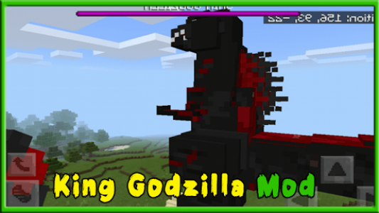 اسکرین شات برنامه Mod Godzilla Minecraft 4