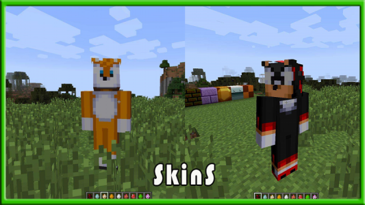 اسکرین شات برنامه Skins Sonic for Minecraft PE 3