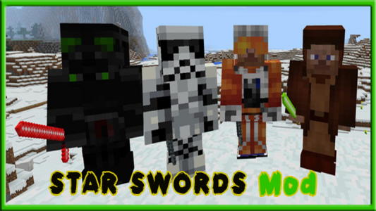 اسکرین شات برنامه Star Swords Mod for Minecraft 2