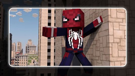 اسکرین شات برنامه SpiderMan Mod for Minecraft PE 1