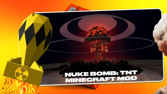 اسکرین شات 1 برنامه Nuke Bomb: TNT Minecraft Mod