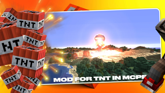 اسکرین شات 3 برنامه Nuke Bomb: TNT Minecraft Mod