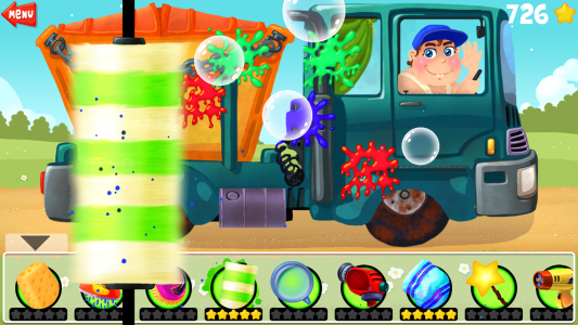 اسکرین شات بازی Amazing Car Wash Game For Kids 2