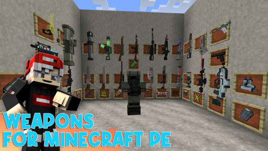 اسکرین شات برنامه Gun Mods for Minecraft Weapons 1