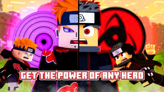 اسکرین شات برنامه Anime Naruto Mod for Minecraft 3