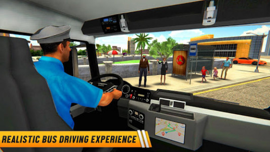 اسکرین شات برنامه Bus Simulator 2019 - City Coach Bus Driving Games 7