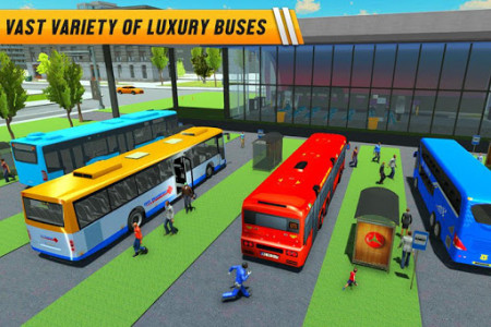اسکرین شات برنامه Bus Simulator 2019 - City Coach Bus Driving Games 4