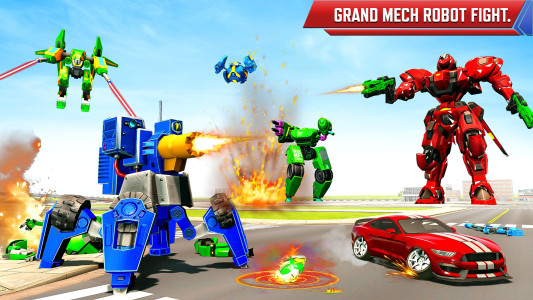 اسکرین شات 4 بازی Truck Robot Car Transform Game