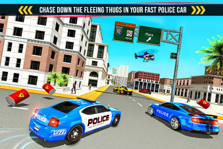 اسکرین شات برنامه Police Car Chase - Crime City 8