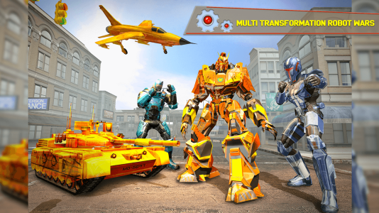 اسکرین شات 6 برنامه Tank Robot Multi Transform Car