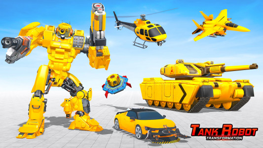 اسکرین شات برنامه Tank Robot Multi Transform Car 1