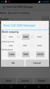 اسکرین شات برنامه Root Call SMS Manager 8