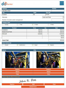 اسکرین شات برنامه doForms Mobile Data Platform 4