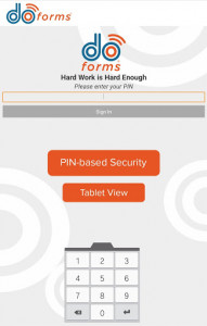 اسکرین شات برنامه doForms Mobile Data Platform 5