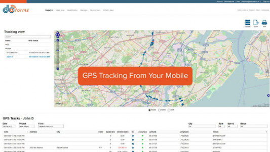 اسکرین شات برنامه doForms Mobile Data Platform 4