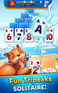 اسکرین شات بازی Solitaire Tripeak Travel 4
