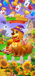 اسکرین شات 1 بازی Solitaire Farm Adventure Games
