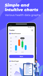 اسکرین شات 3 برنامه Blood Pressure App