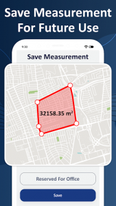 اسکرین شات برنامه GPS Field Area Measurement – Area Measuring app 6
