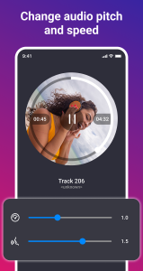 اسکرین شات 4 برنامه Audio Editor, Music Cutter