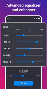 اسکرین شات 5 برنامه Audio Editor, Music Cutter