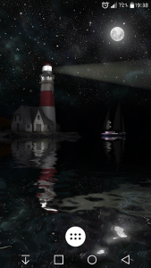 اسکرین شات برنامه Lighthouse 3D Live Wallpaper 8