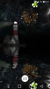 اسکرین شات برنامه Lighthouse 3D Live Wallpaper 6