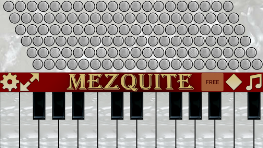 اسکرین شات برنامه Mezquite Piano Accordion Free 1