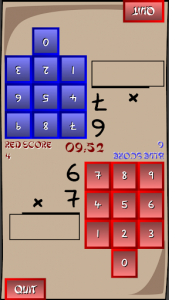 اسکرین شات بازی Multiplication Ninja 8