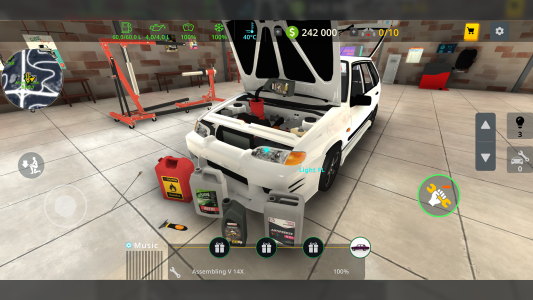 اسکرین شات 3 بازی Mechanic: Car Tuning Simulator