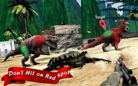 اسکرین شات بازی Dinosaur Shoot Fps Games 1