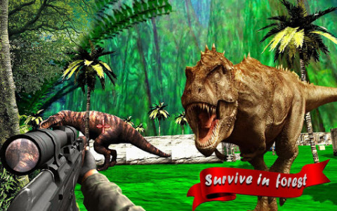 اسکرین شات بازی Dinosaur Shoot Fps Games 5