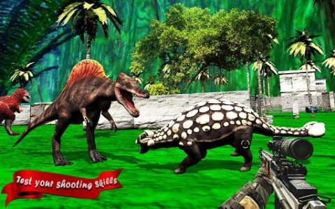 اسکرین شات بازی Dinosaur Shoot Fps Games 2