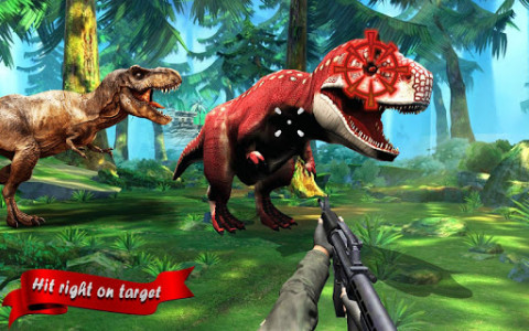 اسکرین شات بازی Dinosaur Shoot Fps Games 4