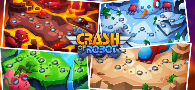 اسکرین شات بازی Crash of Robot 5