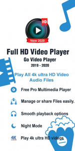 اسکرین شات برنامه HD Video Player 1