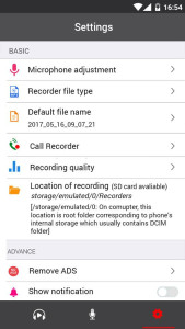 اسکرین شات 5 برنامه Voice Recorder