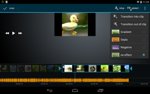 اسکرین شات برنامه Video Maker Movie Editor 8