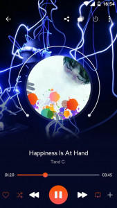 اسکرین شات برنامه Music player 6