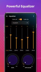 اسکرین شات برنامه Music player 5