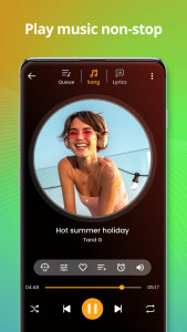 اسکرین شات 3 برنامه Music player