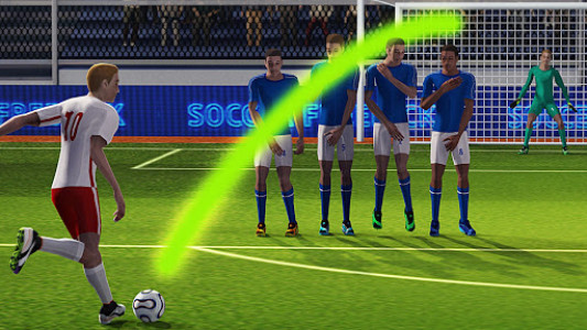 اسکرین شات بازی Soccer World League FreeKick 1