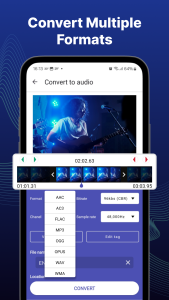 اسکرین شات 3 برنامه Video to MP3 Converter