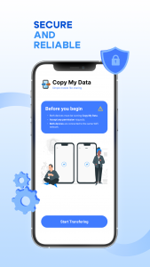 اسکرین شات 3 برنامه Copy My Data: Transfer Content