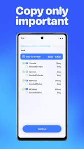 اسکرین شات 6 برنامه Copy My Data: Transfer Content