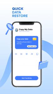 اسکرین شات 4 برنامه Copy My Data: Transfer Content