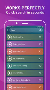 اسکرین شات برنامه Music ringtones for android 4